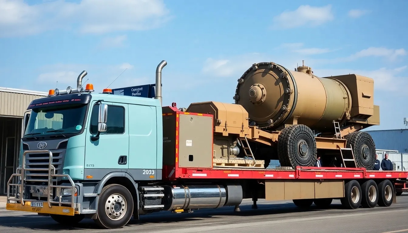 Lowbed Trucking services